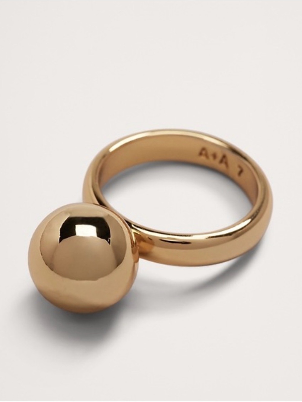 Banana Republic sphere ring by Aureus + Argent, size 7